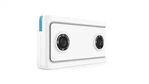 Lenovo Mirage Camera with Daydream, VR-Ready Photo and Video Camera, Integration with YouTube and Google Photos, Smartphone Compatibility, Moonlight White