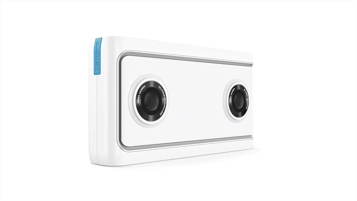 Lenovo Mirage Camera with Daydream, VR-Ready Photo and Video Camera, Integration with YouTube and Google Photos, Smartphone Compatibility, Moonlight White