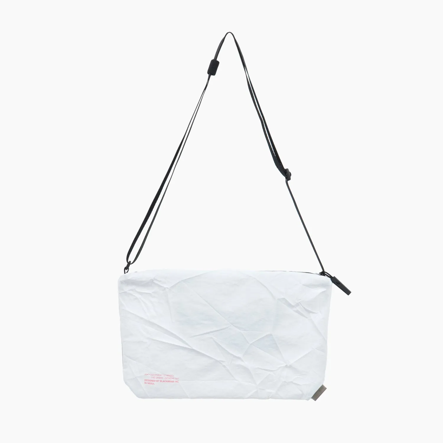 Light Cross Flat Bag M / Ashy White