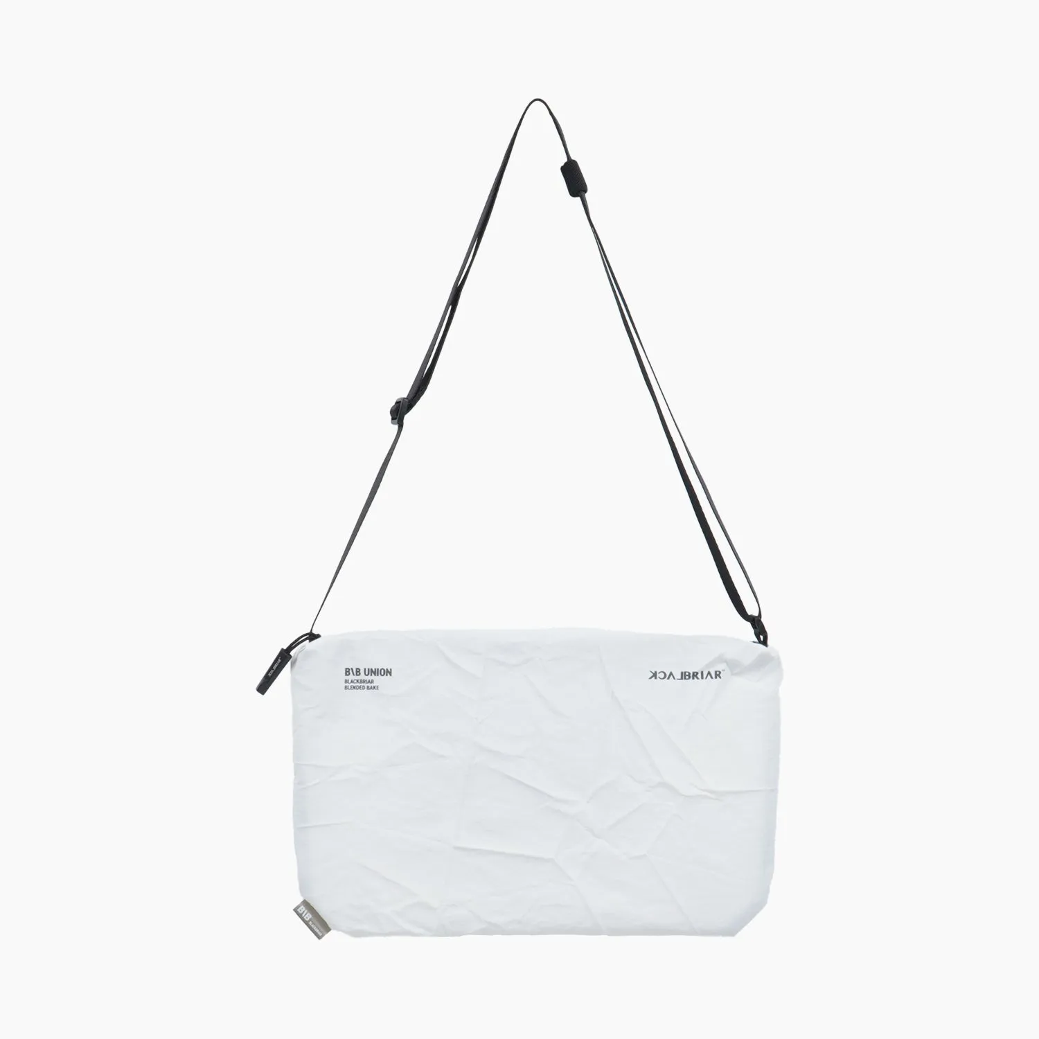 Light Cross Flat Bag M / Ashy White