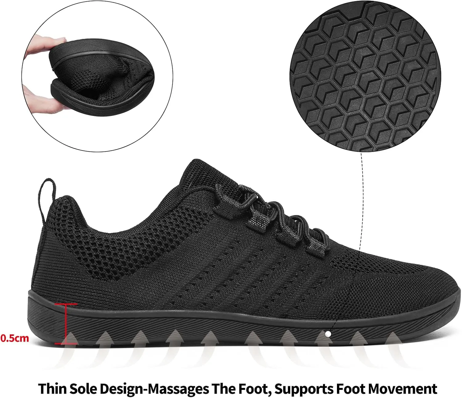 Limberun Barefoot Shoes Women Men Wide Toe Box Shoes Minimalist Zero Drop Walking Shoes