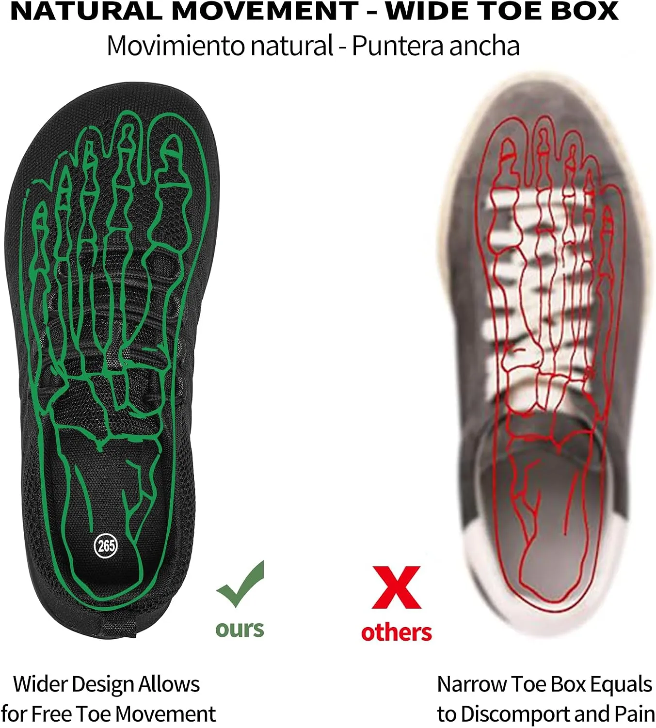Limberun Barefoot Shoes Women Men Wide Toe Box Shoes Minimalist Zero Drop Walking Shoes