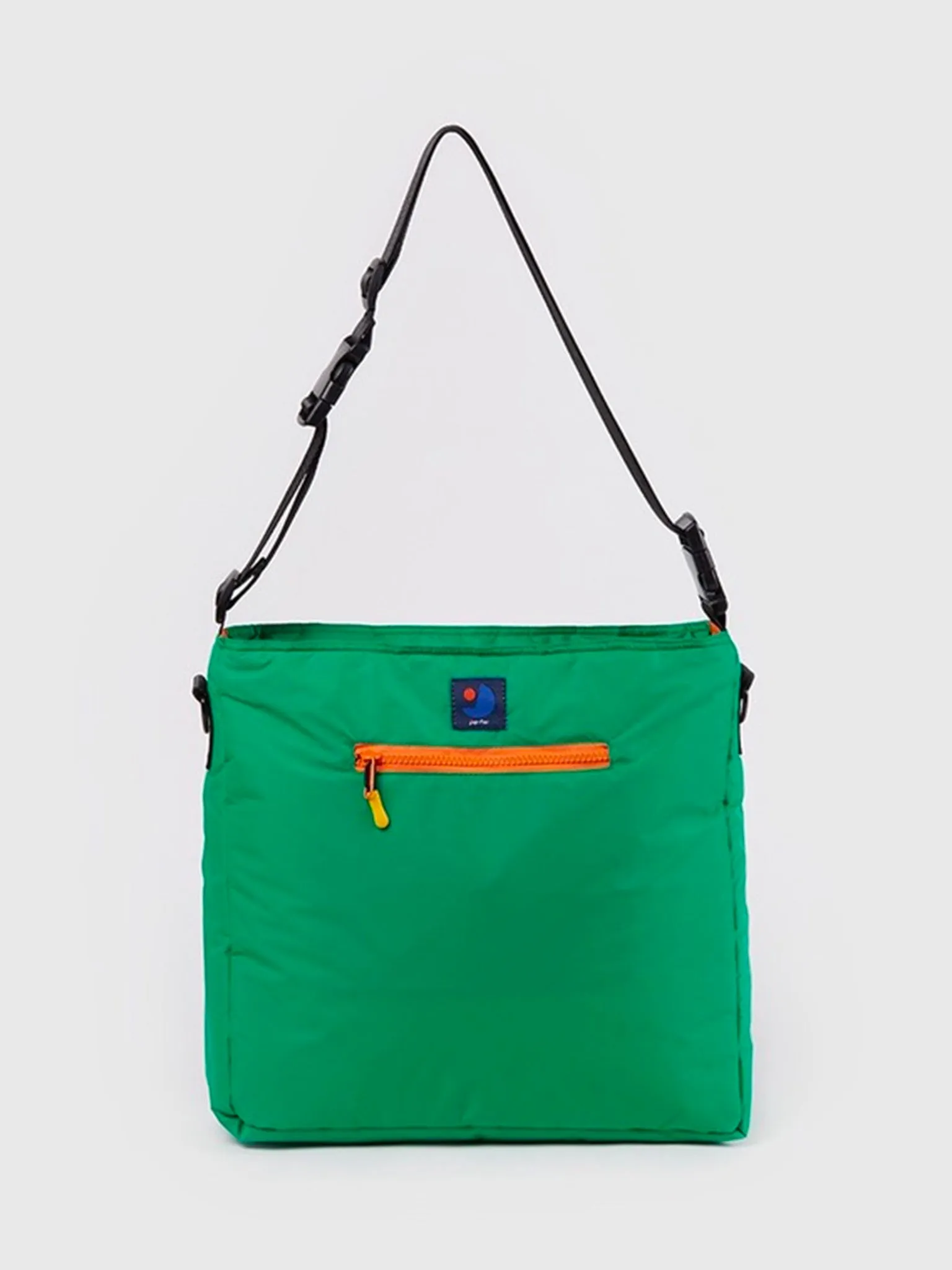 Lively Tote Bag - Green & Purple