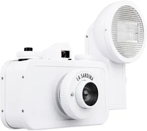 Lomography sp200diy La Sardina & Flash DIY Edition (White)