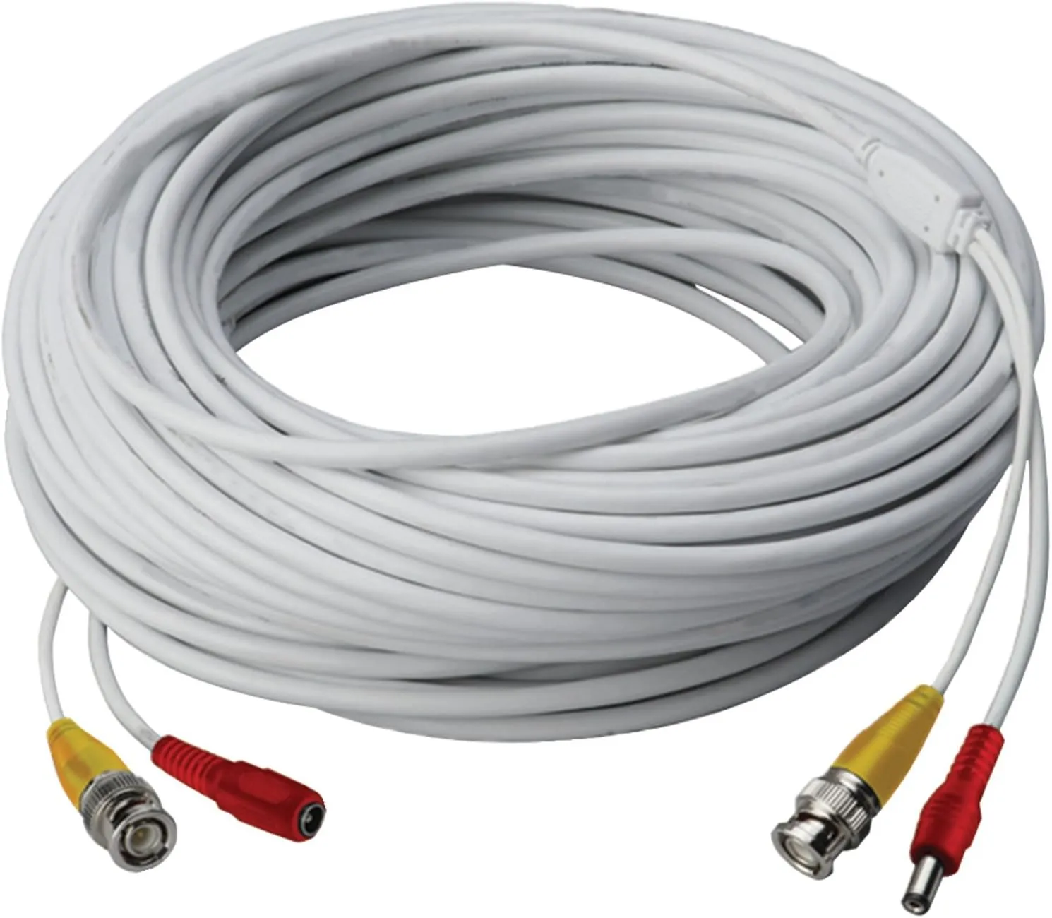 Lorex RG59 Power Accessory Cable, High Performance BNC Video Cable for Security Camera Systems, for Analog HD (CVI/TVI/AHD/MPX) or Analog (CVBS) Surveillance System, 60 feet (18m)