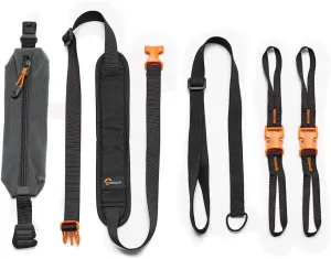 Lowepro GearUp Accessory Strap Kit - Compatible with All GearUp Camera Boxes - Multiple Carrying Configurations,Black,One Size,B09N7J6Z14