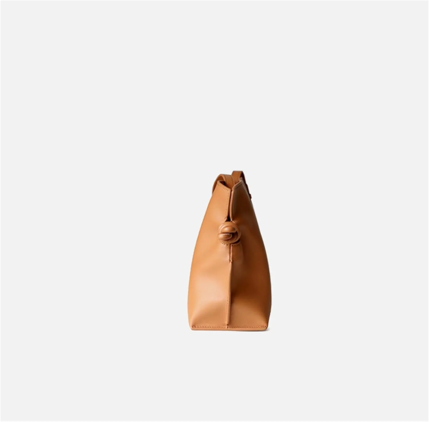 Lucky Leather Shoulder Drawstring Crossbody Drawstring Small Bag