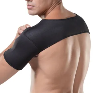 Luwint Double Shoulder Brace Shoulder Strap Chronic Tendinitis Pain Relief Breathable Protective Gear for Sport Workout Lifting (X-Large)
