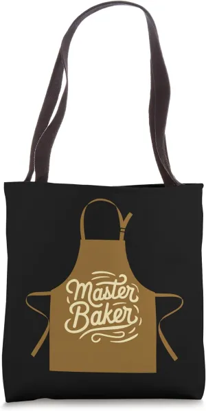 Master Baker, Pastry Chef Gifts For Women Men, Baking Tote Bag
