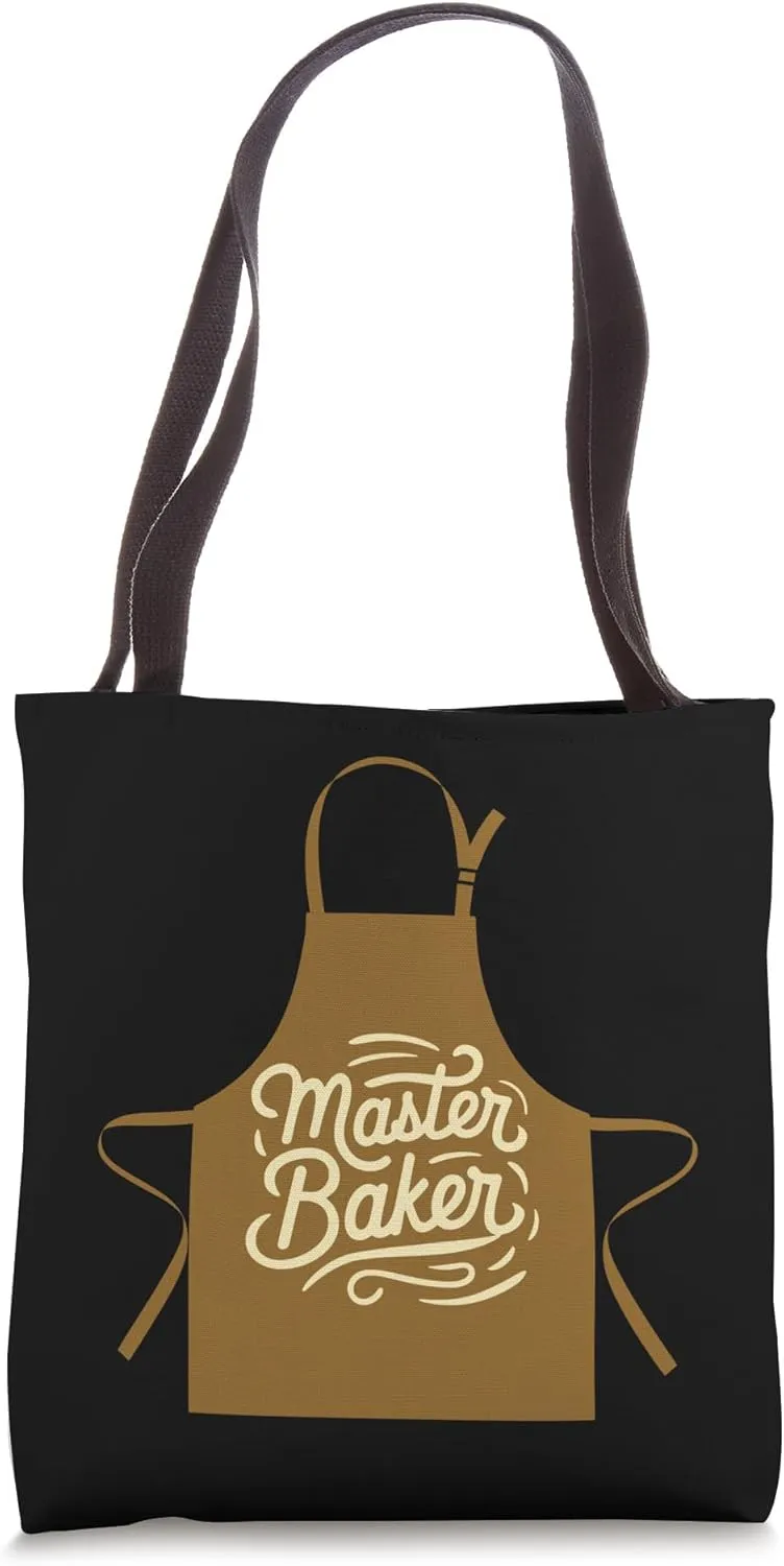 Master Baker, Pastry Chef Gifts For Women Men, Baking Tote Bag