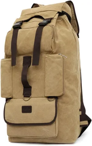 MaxxCloud Military Tactical Duffle Bag Army Rucksack Gym Bag Laptop Backpack Canvas Luggage Travel Bag