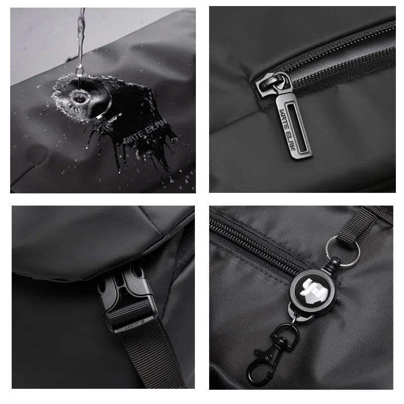 Men Large Capacity Crossbody Bag
