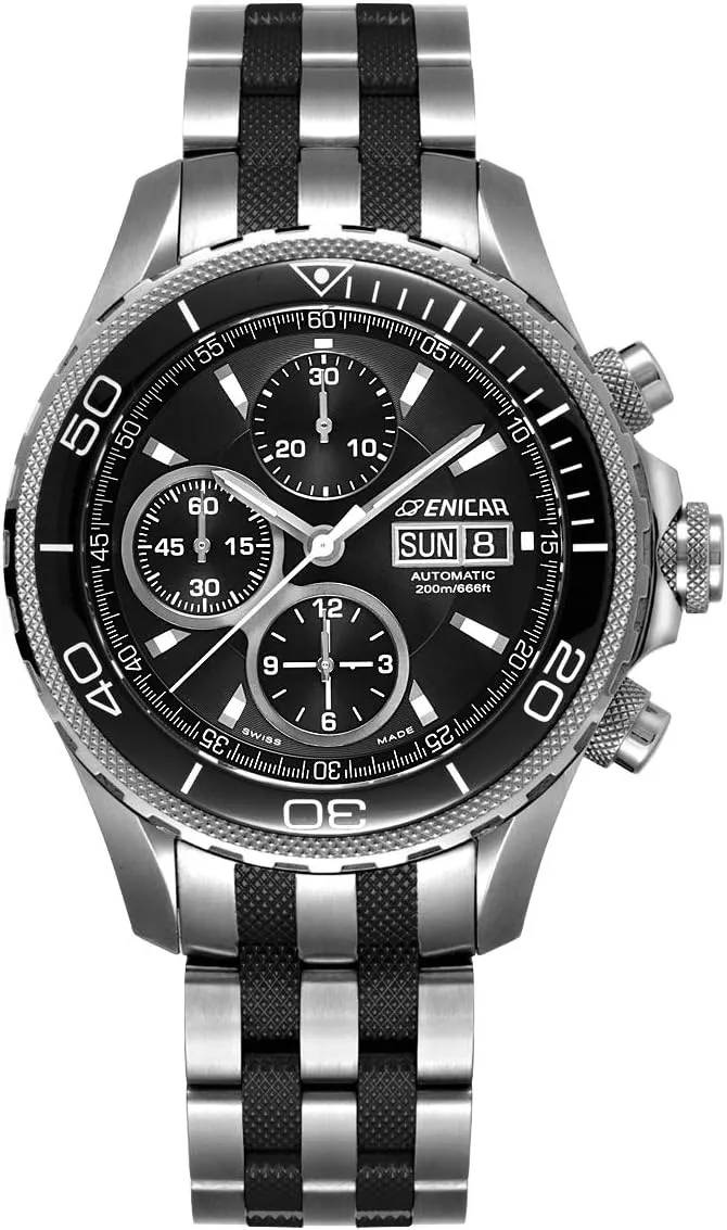 Men's Sherpa Swiss Automatic Chronograph Watch (Model No.: 3268-51-328aCMBB)