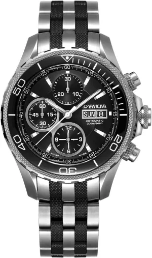 Men's Sherpa Swiss Automatic Chronograph Watch (Model No.: 3268-51-328aCMBB)