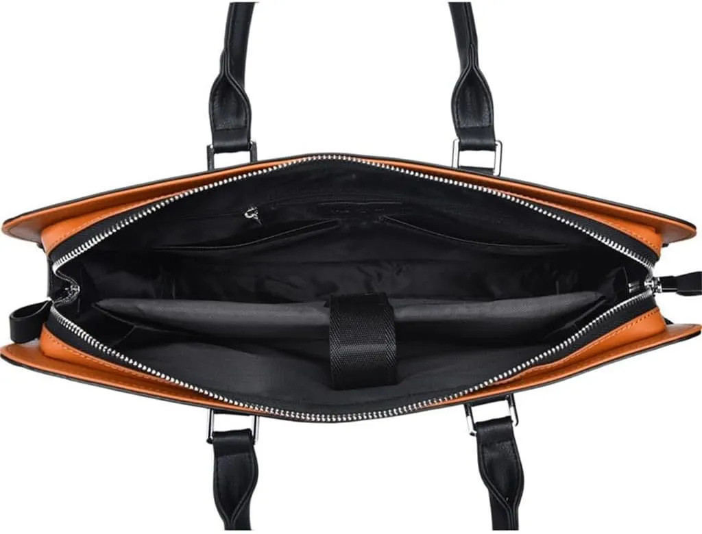 Men's Shi Handbags Casual Shoulder Crossbody Bags Bags Large Capacity Business Color Collision Briefcase Male Models