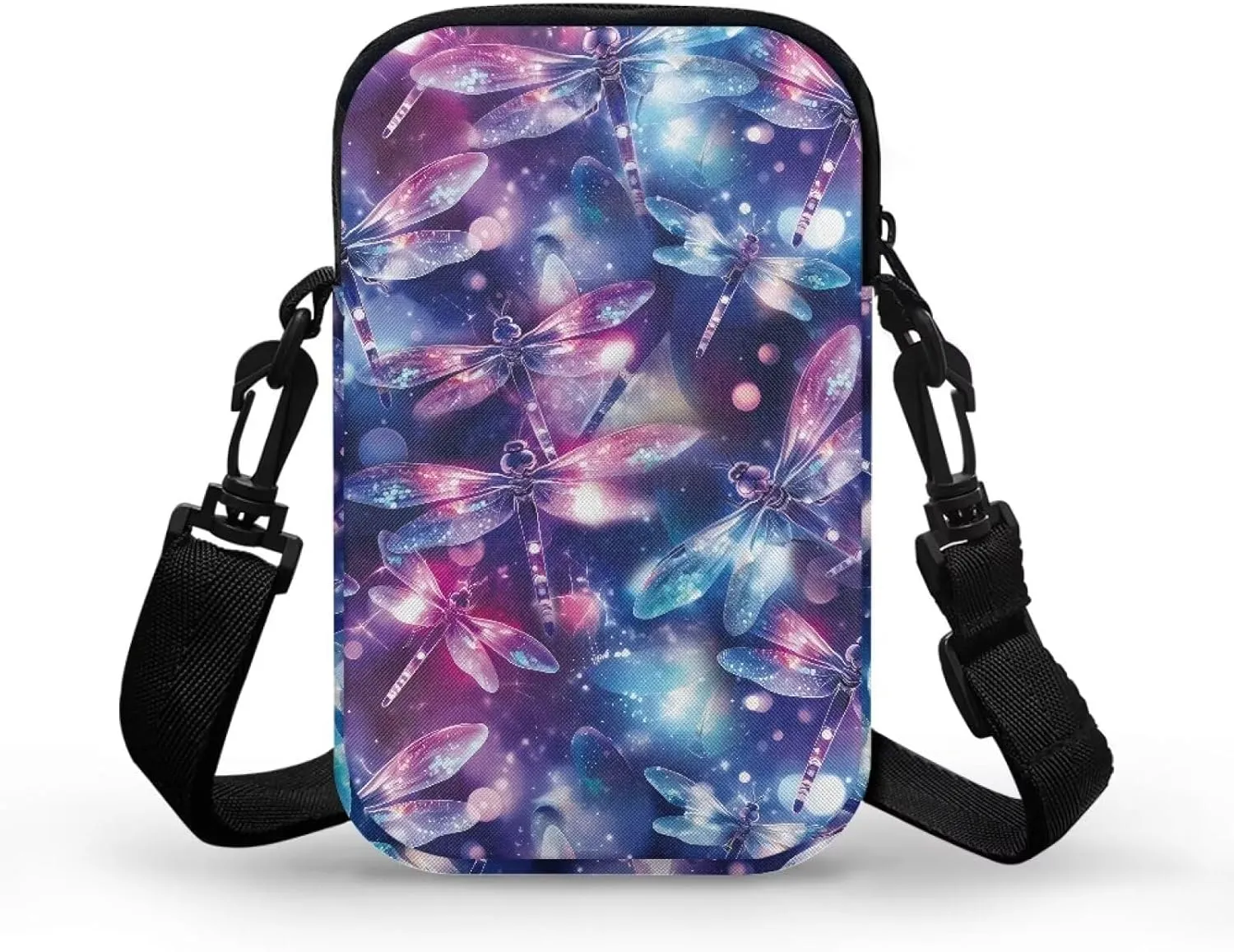 Messenger Bags for Women Portable Crossbody Purses with Double Pockets Cute Phone Purse