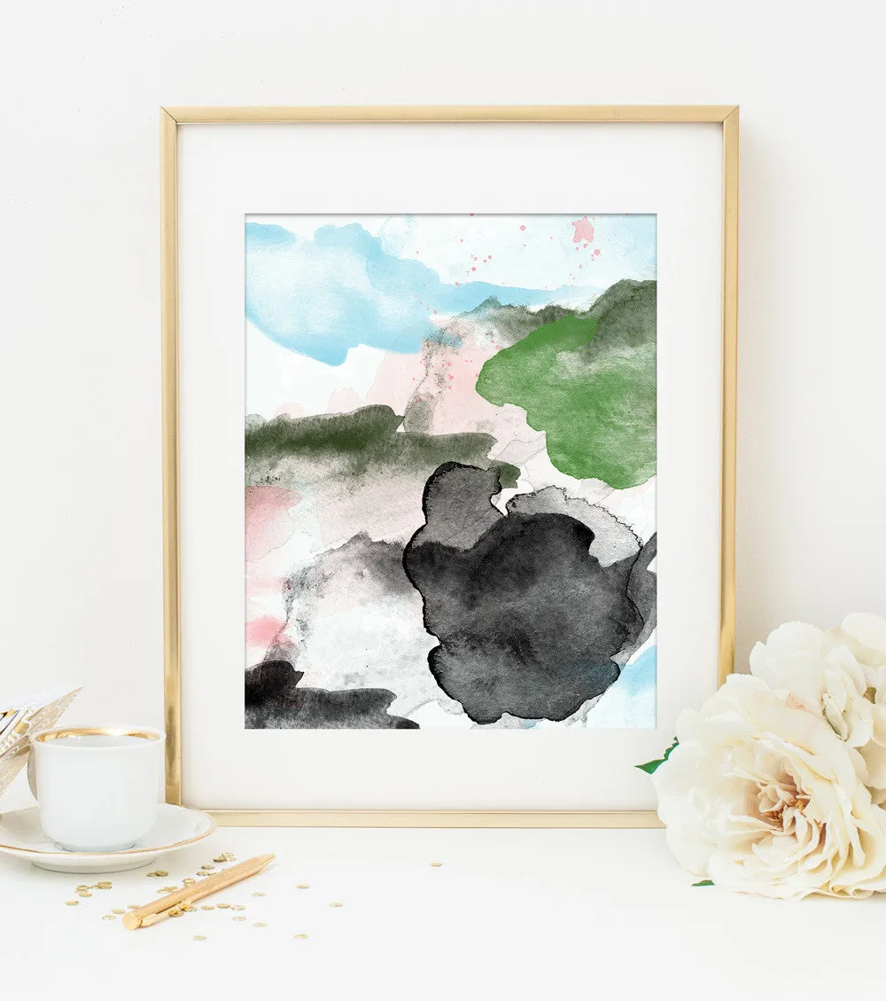 Modern Abstract Art Print 4 - I Dream