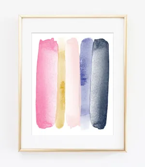 Modern Abstract Art Print 7 - Rise Above