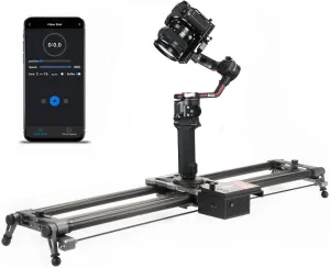 Motorized Camera Slider 120cm/47'' with APP Control Carbon Fiber, Works with Zhiyun WEEBILL-S/WEEBILL LAB/Crane 3 LAB/Crane 3S/Crane 2S/Crane 2/Crane-M2 and Ronin RS 2 Stabilizer