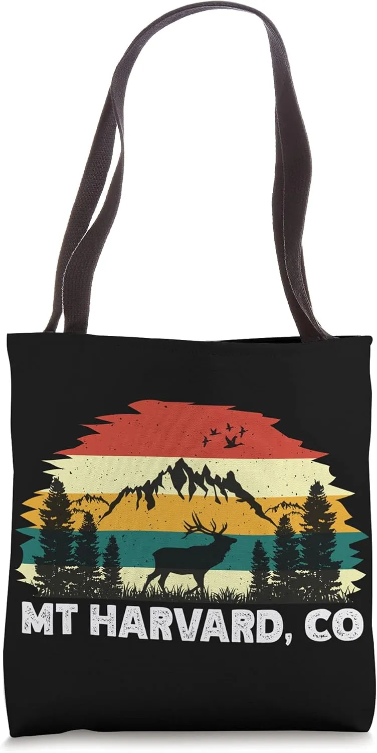 Mt Harvard, CO mountain hiking nature outdoor camping Tote Bag