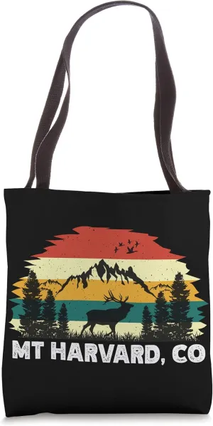 Mt Harvard, CO mountain hiking nature outdoor camping Tote Bag