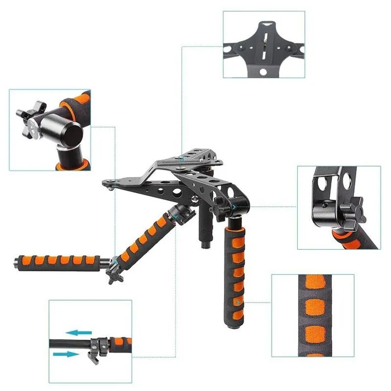 Multifunctional Camera Shoulder Mount For Dslr / Video Camera
