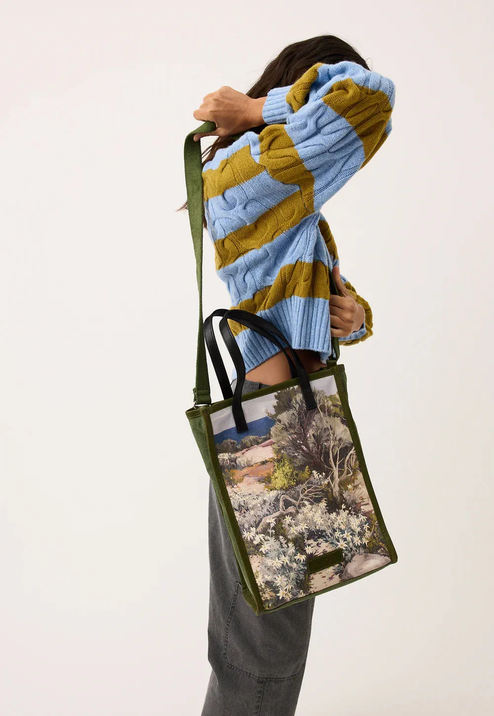 Nancybird Cabin Tote - Flannel FLower