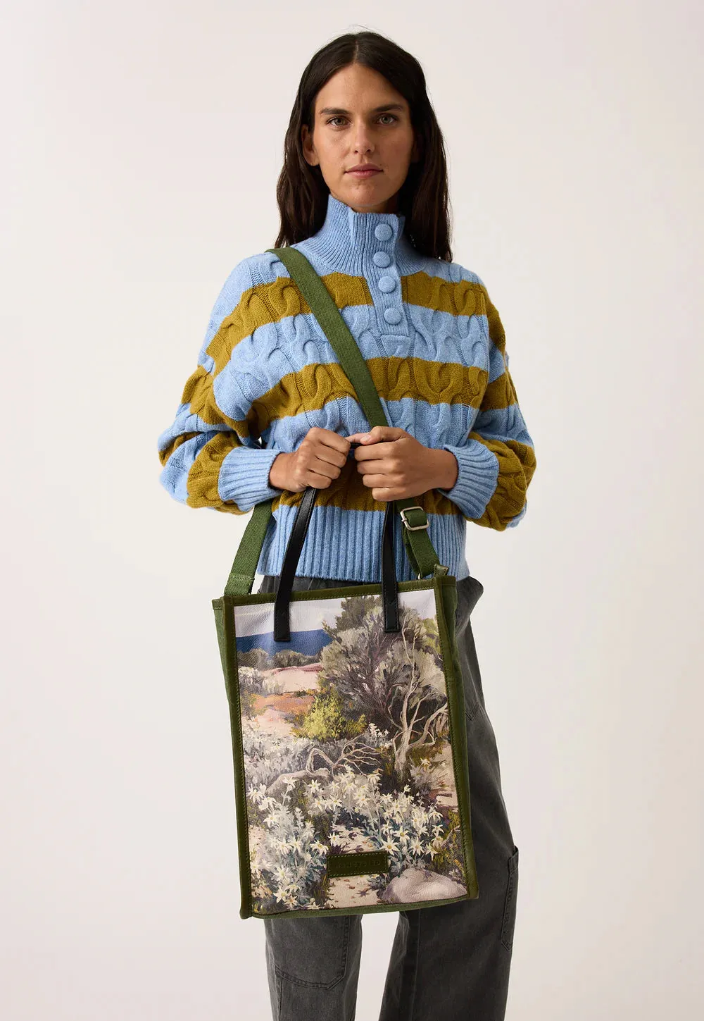 Nancybird Cabin Tote - Flannel FLower