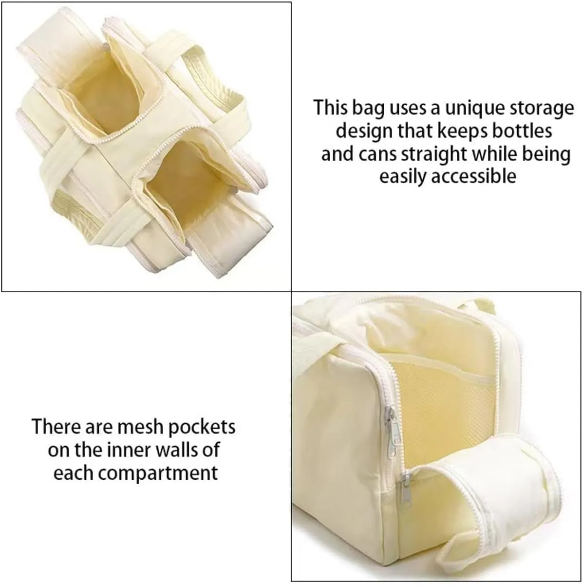 Naturaltly Large Capacity Wide-Open Travel Cosmetic Bag, Humidity Travel Cosmetic Bag, Puffy Cosmetic Makeup Bag Organizer with Handle for women Traveling Cosmetic Bags (Bule)