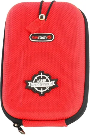 Navitech Red EVA Hard Case/Rangefinder Cover Compatible with Leica Range Finder Rangemaster CRF 2400-R