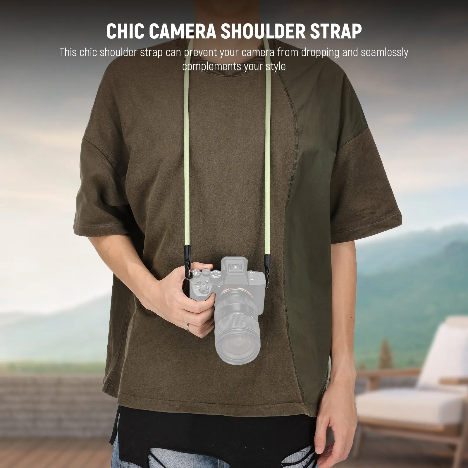 NEEWER CA098 43"/110cm Camera Shoulder Strap