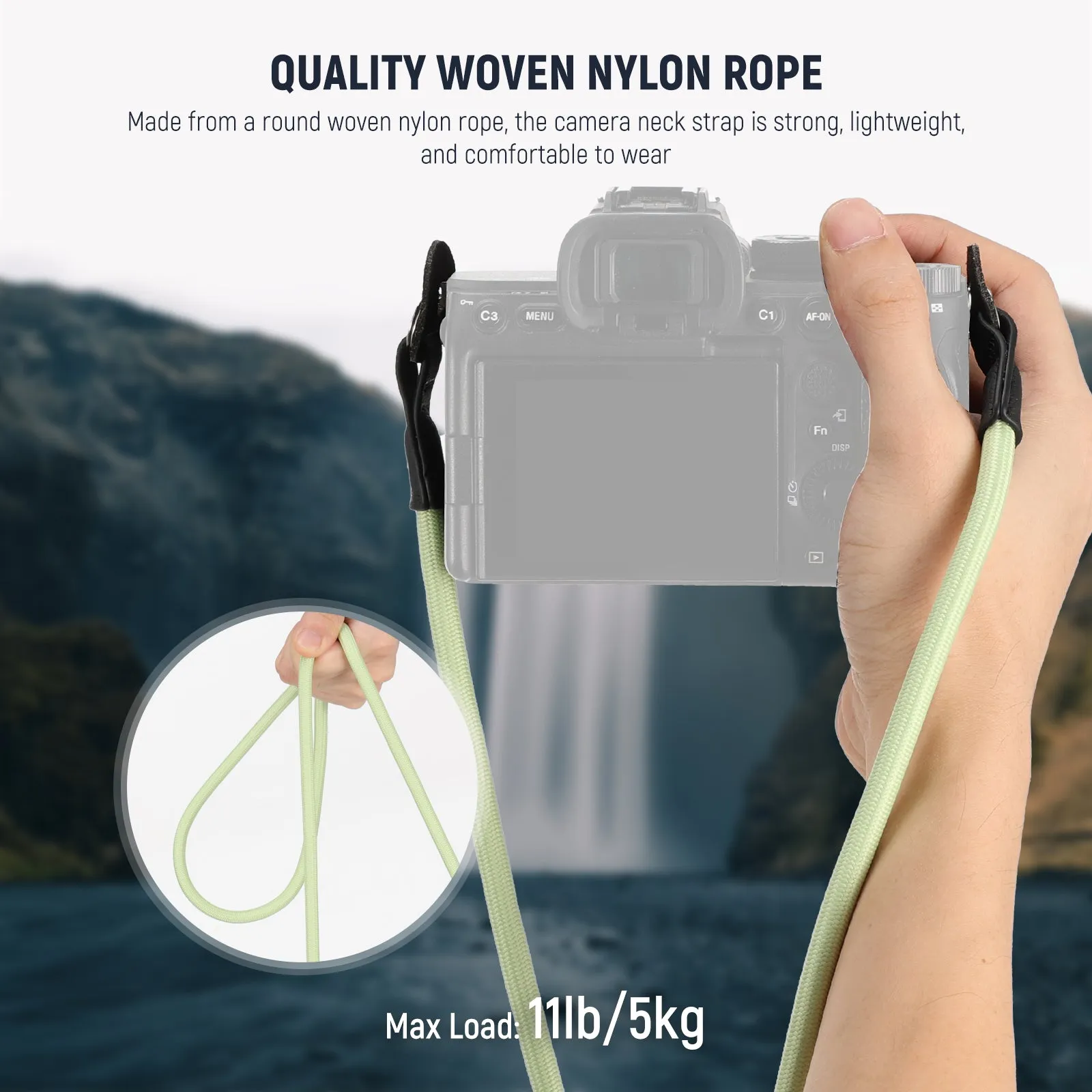 NEEWER CA098 43"/110cm Camera Shoulder Strap