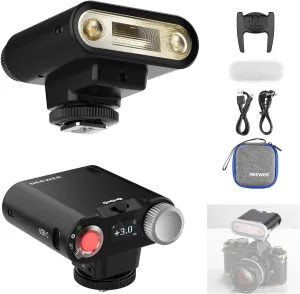 NEEWER Z160 Single Contact Camera Flash Compatible with Canon Nikon Sony Fuji Olympus Cameras, 22Ws GN14 6000K Speedlite, A/M Mode 1/1-1/128 Power, 1100mAh Battery 650 Full Power Light 1.5s Recycling
