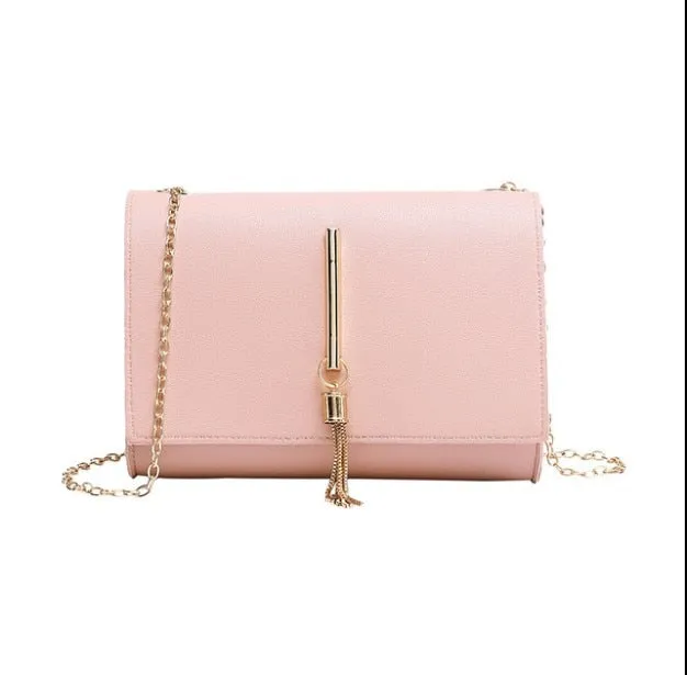 New Fashion Mini Handbags Women's Pu Leather Shoulder Messenger Bags Female Small Crossbody Bags Pink Purse Travel Clutch 2020