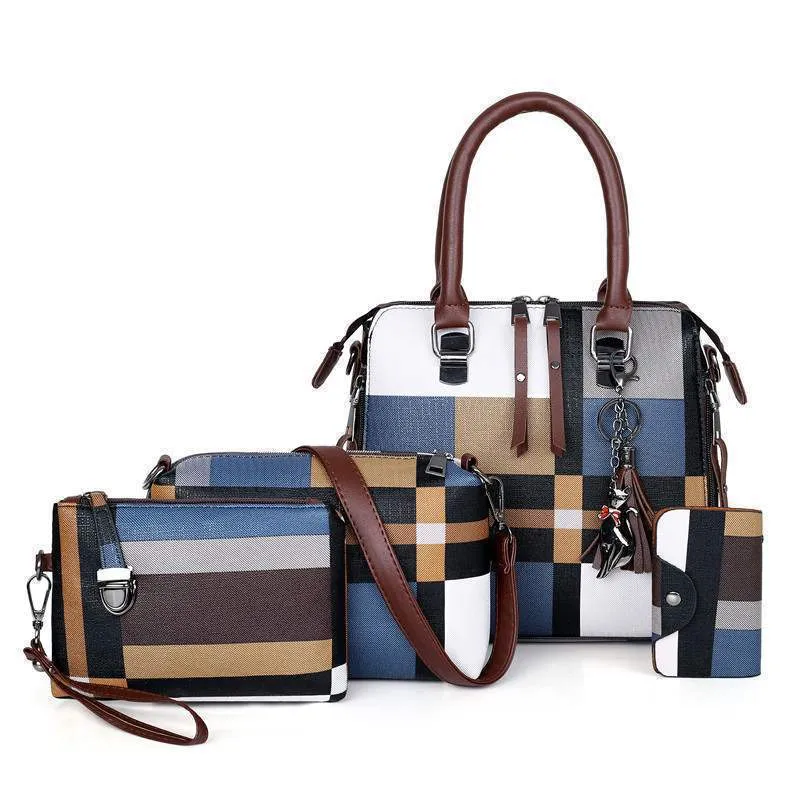 New Handbags Plaid Women Designer Bags Luxury Client satisfaction Certified
