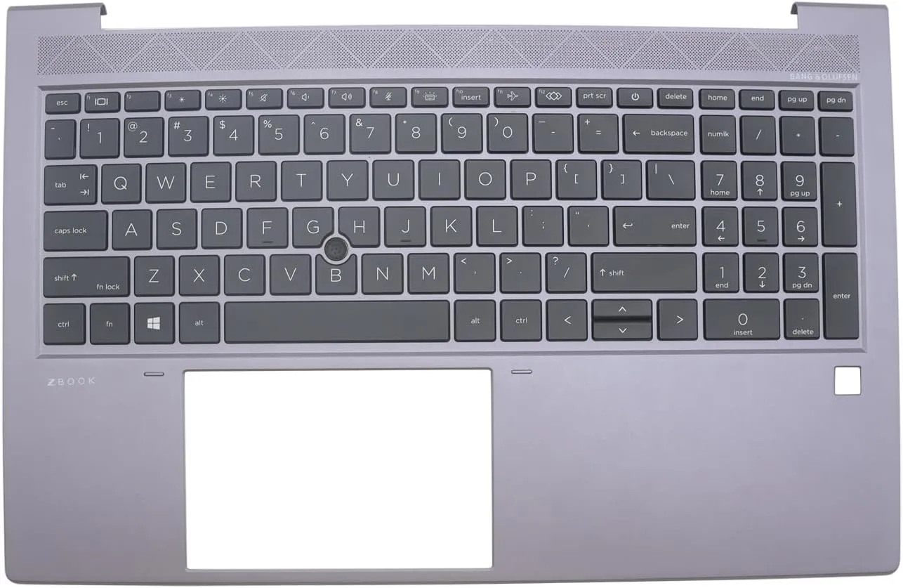 New Replacement Palmrest for HP ZBOOK Firefly 15 G7 G8 Upper Case with Backlit Keyboard M07494-001 M35847-001