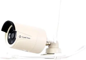 [New Upgrade] Crystal Vision CVT-20WB 3MP Wireless HD Camera Add-on/Replacement (Button Type) for CVT804A/CVT808A/CVT808N