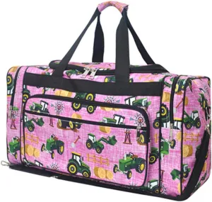 NGIL Canvas 23" inch Duffle Bag (Tractor Farms-Black)