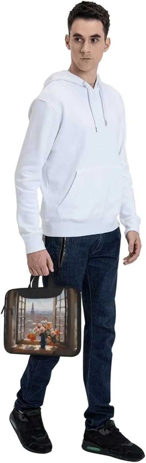 Nice Terrace Shockproof Portable Shoulder Laptop Bag For Daily Work Business Meetings