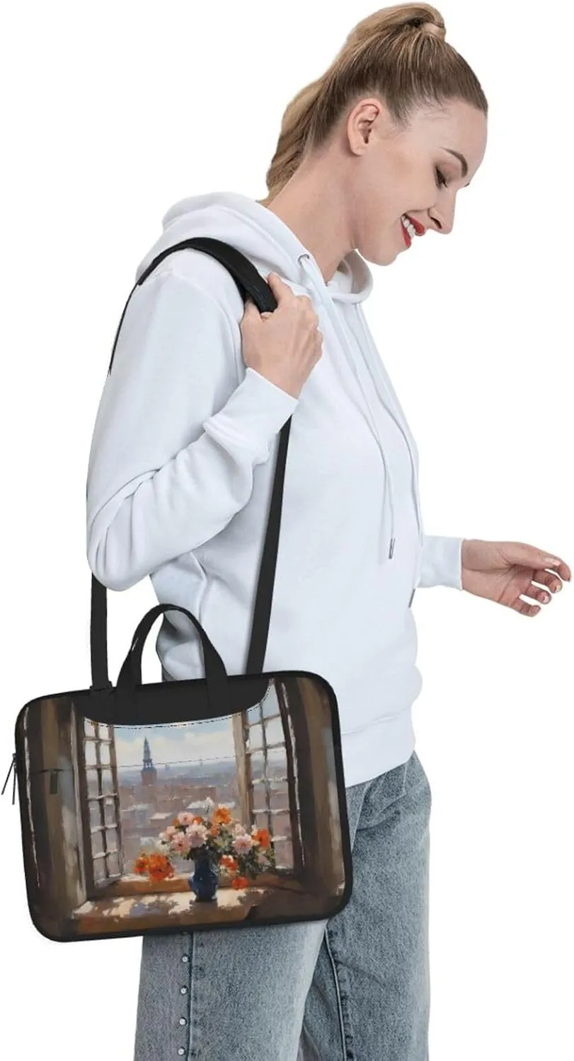 Nice Terrace Shockproof Portable Shoulder Laptop Bag For Daily Work Business Meetings