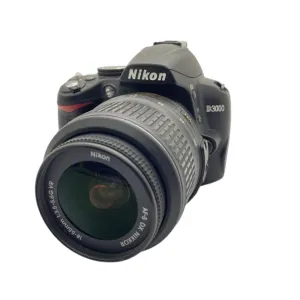 Nikon D3000 DSLR Camera w/Lens 18-55mm
