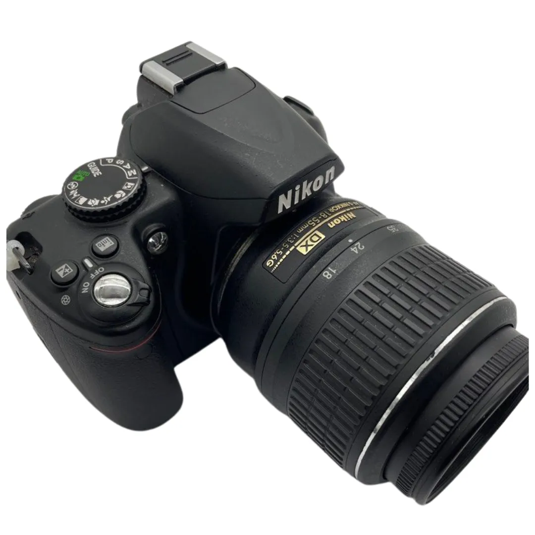 Nikon D3000 DSLR Camera w/Lens 18-55mm
