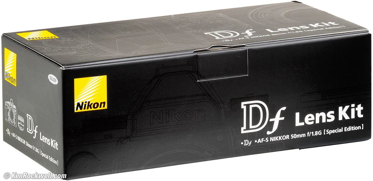 Nikon Df DSLR Camera (Black/Silver) - Pro Travel Bundle