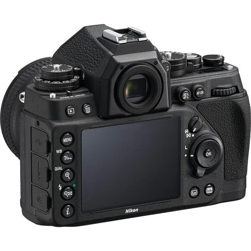 Nikon Df DSLR Camera (Black/Silver) - Pro Travel Bundle