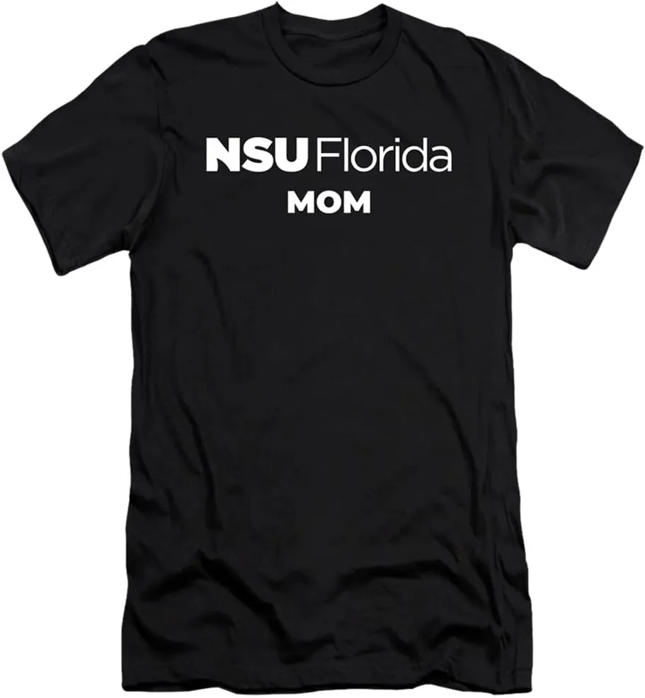 Nova Southeastern University Official Mom Unisex Adult Canvas Brand T Shirt