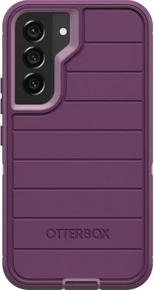 OtterBox Defender Series Case for Samsung Galaxy S22 (Only) - Case Only - Microbial Defense Protection - Non-Retail Packaging - Happy Purple