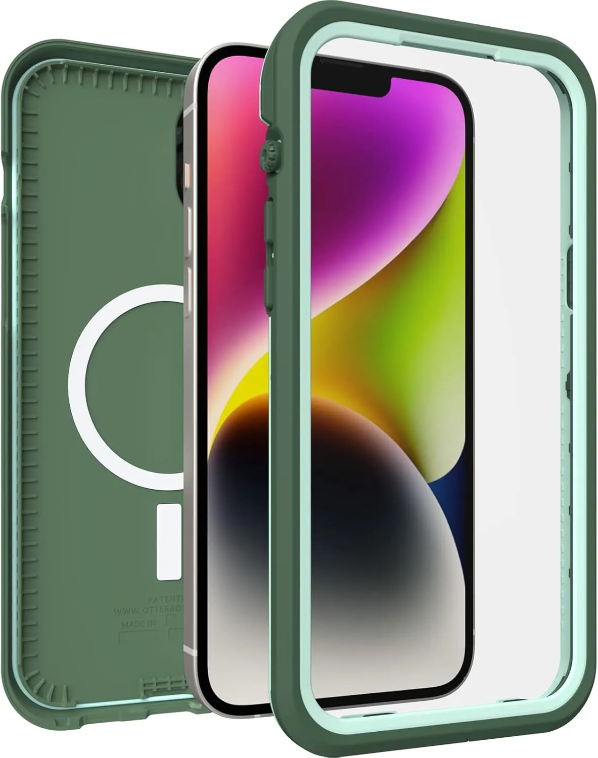 Otterbox LifeProof iPhone 14 Plus FRE Waterproof Dustproof Snowproof Shockproof Case Compatible with MagSafe Dauntless