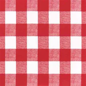 Outdoor Anderson Plaid Rojo Red Fabric by Premier Prints 30 Yard Bolt