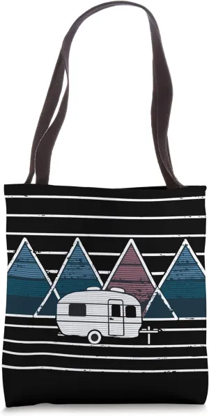 Outdoor Camping and Hiking Caravan Travel Camper Tote Bag