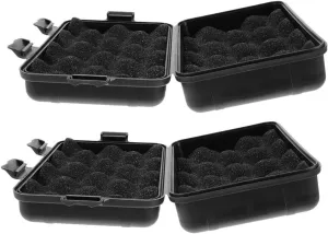 Outdoor Storage Containers 2-Piece Kit Shockproof Food-Grade for Camping Emergency Supplies